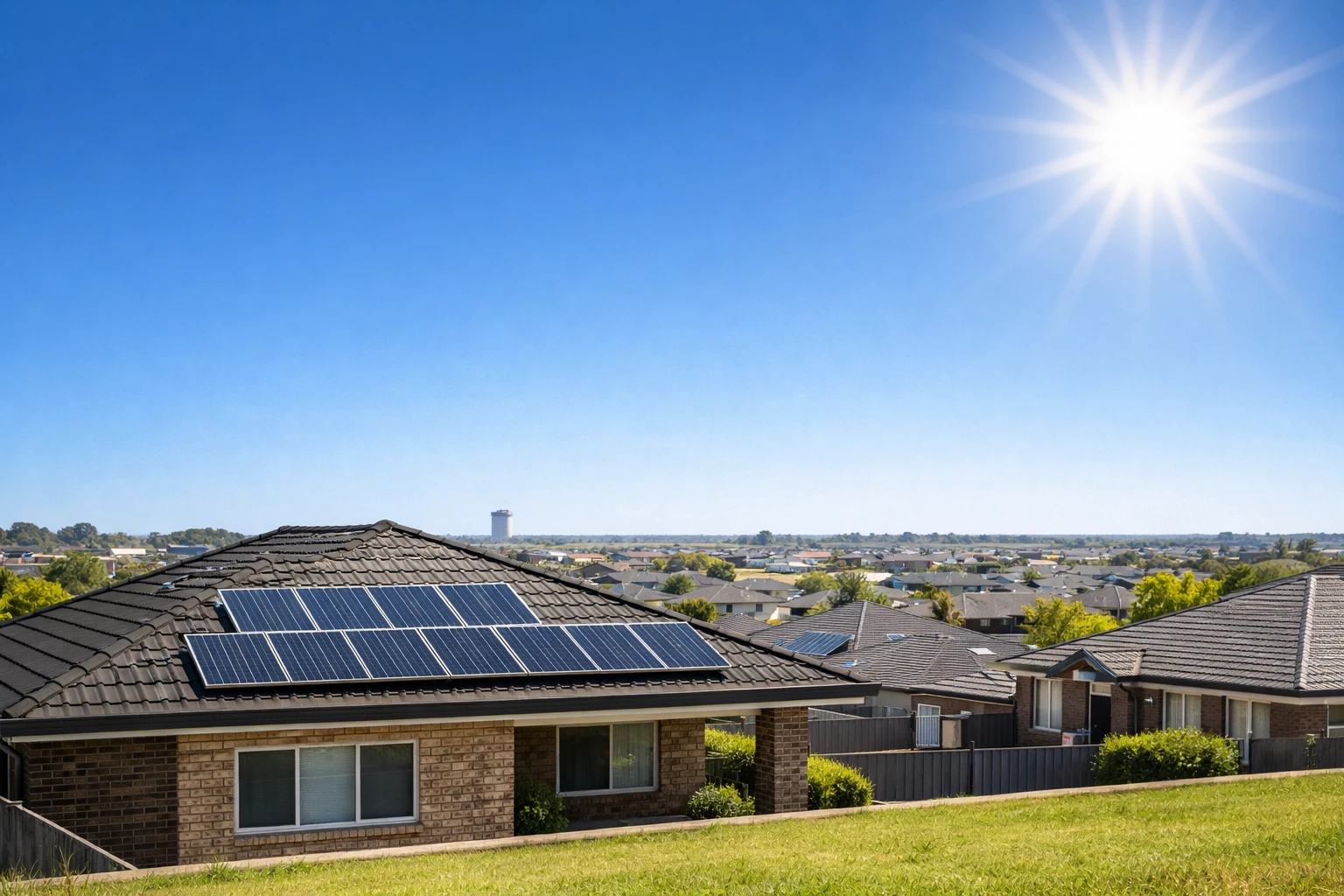 solar panels installed on home in Tarneit Melbourne